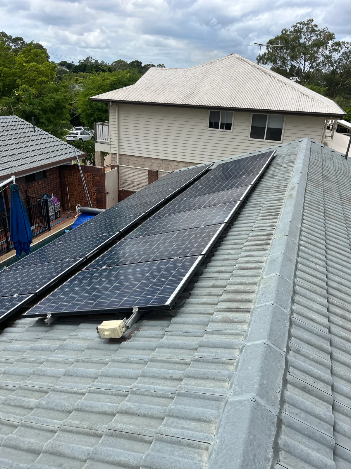 Rooftop solar panels · Tarragindi