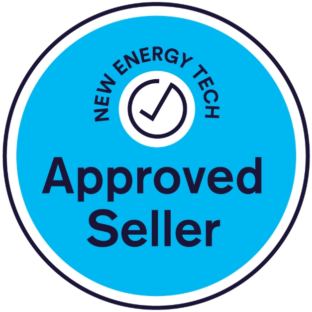 New Energy Tech Approved Seller badge